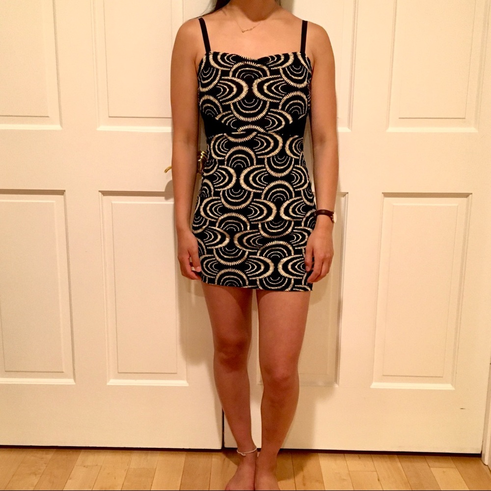 Free People stretch mini dress - Picture 2 of 7